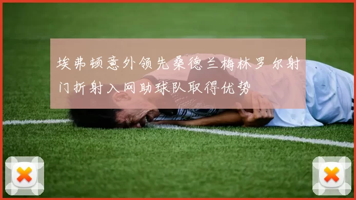 埃弗顿意外领先桑德兰梅林罗尔射门折射入网助球队取得优势