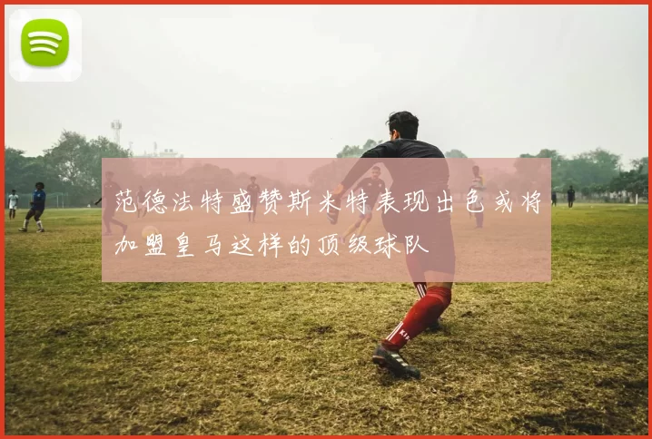 范德法特盛赞斯米特表现出色或将加盟皇马这样的顶级球队